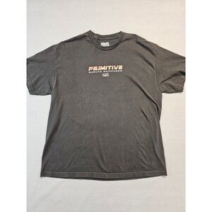 Primitive Naruto Shippuden Itachi Uchiha Black Graphic T-Shirt Mens XL